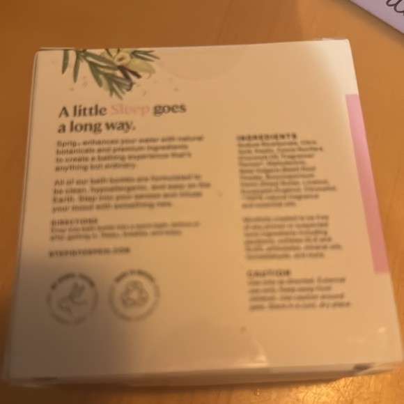 Lavender eye pillow and lavender and vanilla “sleep” bath bomb - Picture 3 of 7